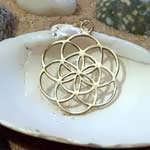 Seed of life in 14K gold