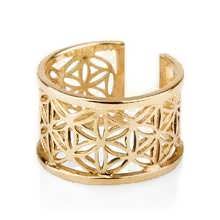 Pattern of Life Ring Gold