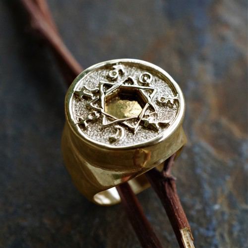 Pure Copper Ring full Round band tambe ka challa lal kitab remedy | eBay