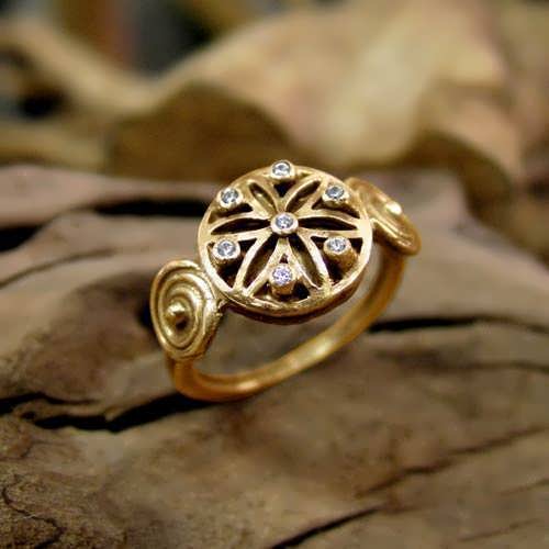 Ka Ring Gold With Gemstones