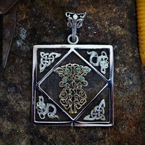 The Astral Magic Sigil Talisman Silver and Gold