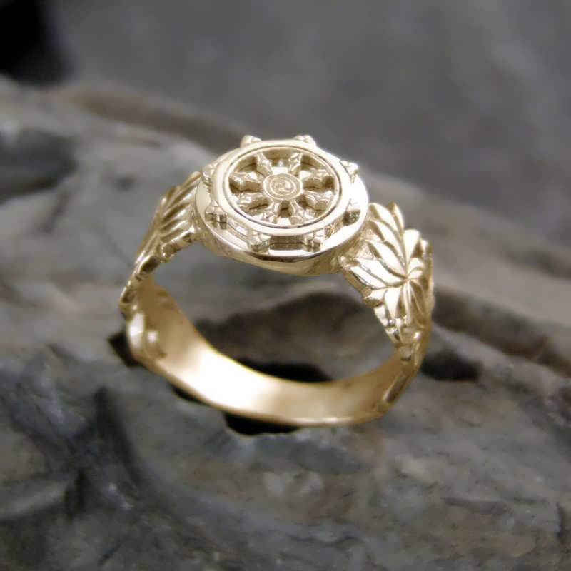 dharma wheel ring